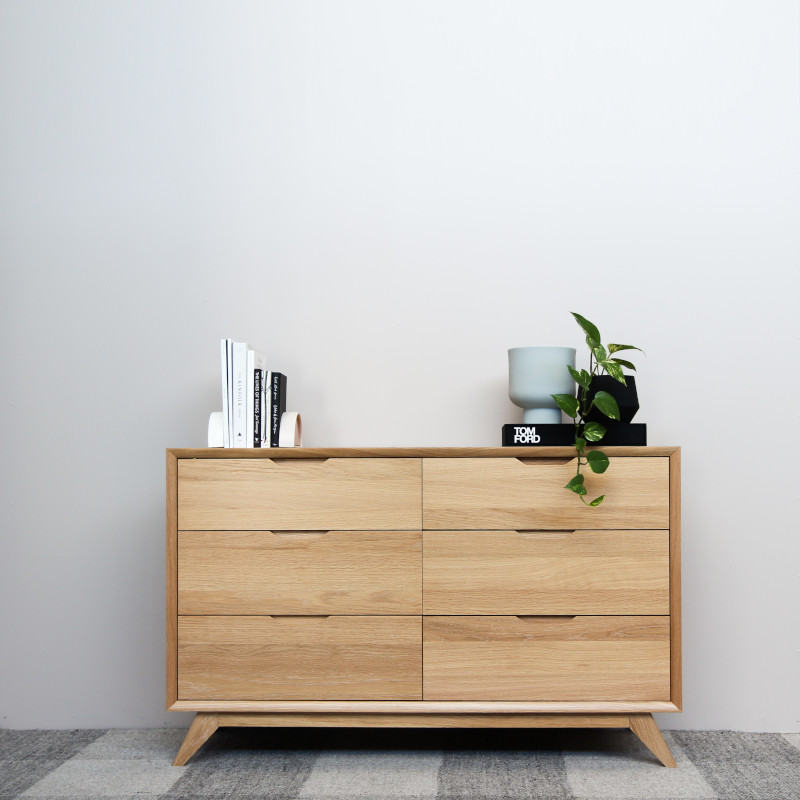 Wood wardrobe